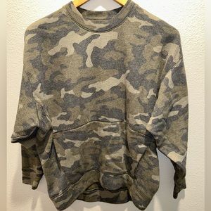 Camo Crewneck